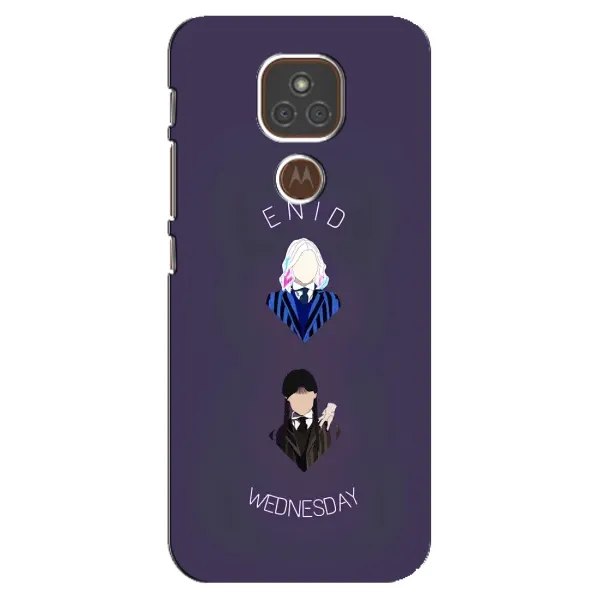 Чохол з принтом «Венздей і подруга» для Motorola MOTO E7 Plus