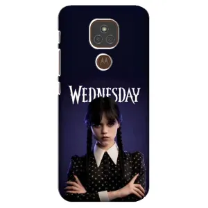 Чохли Венсдей на Motorola MOTO E7 Plus Уенсдей (AlphaPrint) (Wednesday)