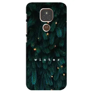 Новорічні, Святкові Чохли для Motorola MOTO E7 Plus - 2024 год (Winter)