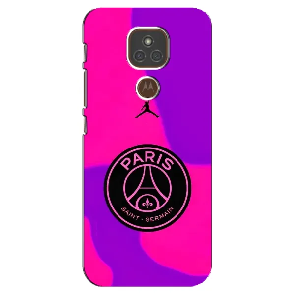 Чохол з принтом «яскравий ПСЖ» для Motorola MOTO E7 Plus