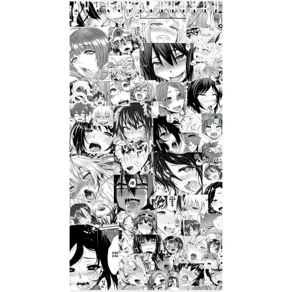 Чехол с принтом «Ahegao manga» для Motorola E7 Power