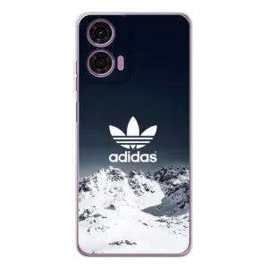 Чехлы Адидас для Motorola MOTO G04 (AlphaPrint) (Адидас в горах)