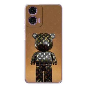 Чохли для Motorola MOTO G04 - Bearbrick Louis Vuitton (PREMIUMPrint)