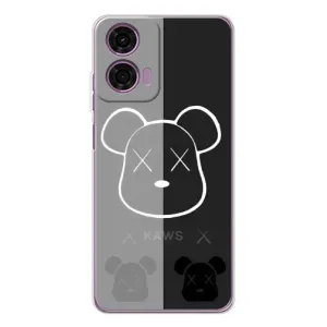 Чохли для Motorola MOTO G04 - Bearbrick Louis Vuitton (PREMIUMPrint) (БеарБрік очі)