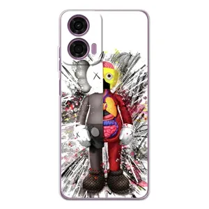 Чохли для Motorola MOTO G04 - Bearbrick Louis Vuitton (PREMIUMPrint) (Беарбрік)