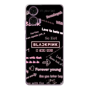 Чохол з принтом «BLACKPINK» для Motorola MOTO G04