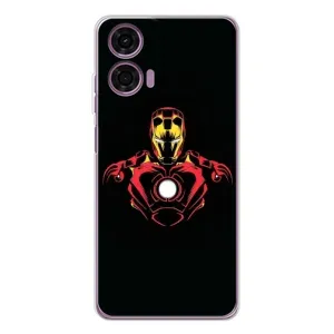 Чехлы с героями Марвел Motorola MOTO G04 (VPrint) (Человек железный)
