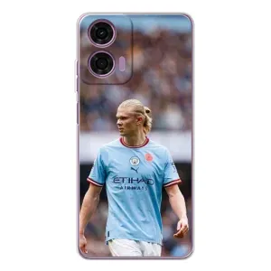 Чохли з футболістом Ерлінг Холанд для Motorola MOTO G04 (AlphaPrint) (Ерлинг Холанд)