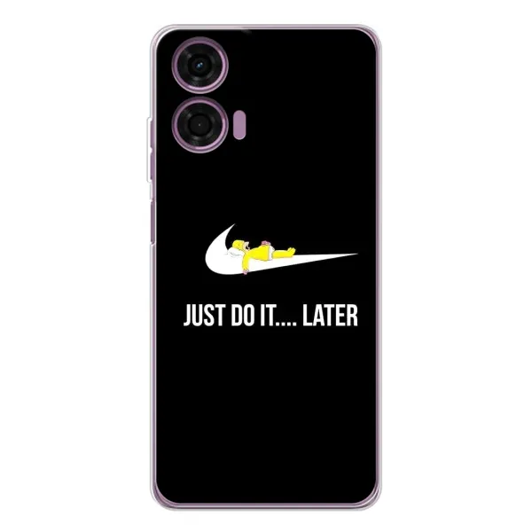 Чехол с принтом «Гомер Later» для Motorola MOTO G04