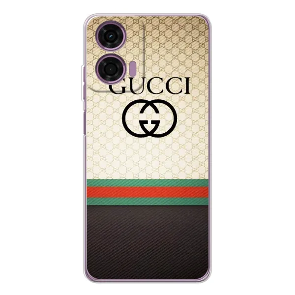 Чехол с принтом «GUCCI стиль» для Motorola MOTO G04 Чехол с принтом «GUCCI стиль» для Motorola MOTO G04