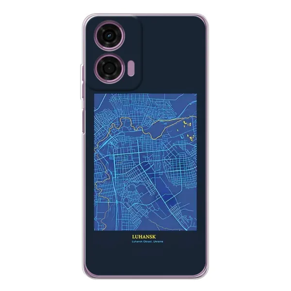 Чехол с принтом «Гуганск» для Motorola MOTO G04