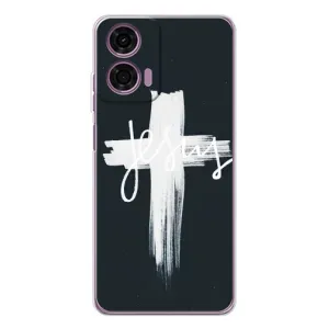 Християнські Чохли для Motorola MOTO G04 (AlphaPrint) (Ісус)