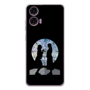 Чехлы Венсдей на Motorola MOTO G04 Уэнсдей (AlphaPrint) (комната Уэнздей)