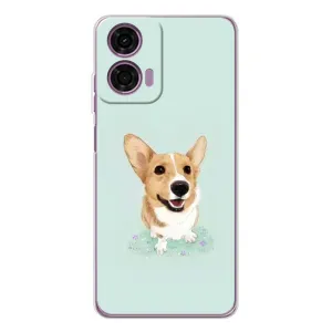Чохли з собаками для Motorola MOTO G04 (VPrint) (Коргі)
