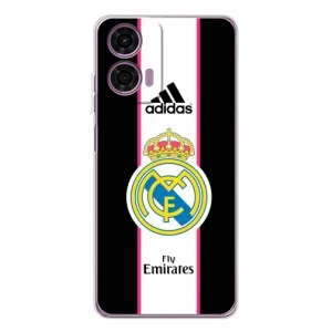 Чехол для Motorola MOTO G04 с принтом Реал Мадрид (Лого Real Madrid)
