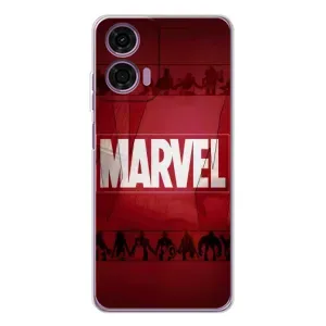 Чехол МАРВЕЛ для Моторола Мото Г04 (AlphaPrint) (MARVEL)