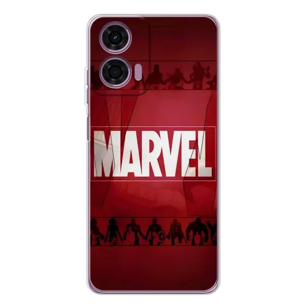 Чехол с принтом «MARVEL» для Motorola MOTO G04 Чехол с принтом «MARVEL» для Motorola MOTO G04