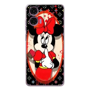 Чохол Disney Mouse Motorola MOTO G04 (PREMIUMPrint) (Мінні Маус ЛВ)