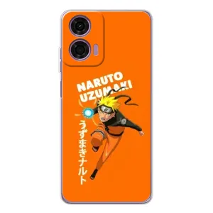 Naruto Anime Чохли для Моторола Мото Г04 (AlphaPrint) (Наруто узумакі)