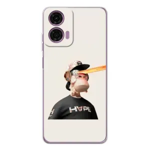 Чехлы с Обезьянами NFT для Motorola MOTO G04 (AlphaPrint) (обезьяна NFT в очках)