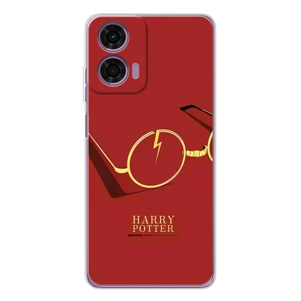 Чохол з принтом «окуляри Гарі» для Motorola MOTO G04 Чохол з принтом «окуляри Гарі» для Motorola MOTO G04