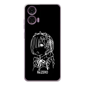 Чехлы Персонажи Аниме Наруто для Motorola MOTO G04 (AlphaPrint) (Re: Zero)