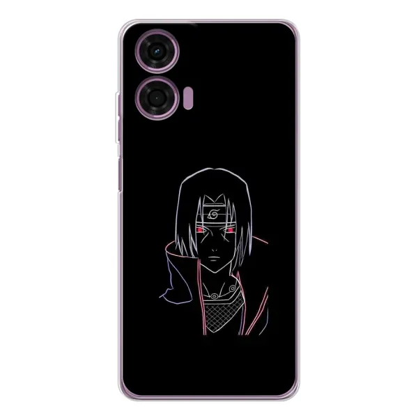 Чехол с принтом «силуэт Итачи» для Motorola MOTO G04 Чехол с принтом «силуэт Итачи» для Motorola MOTO G04