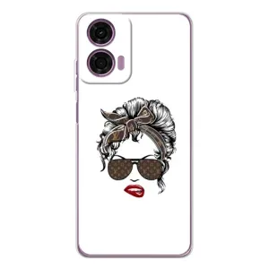 Чехлы Луи Витон для Motorola MOTO G04 (AlphaPrint - LOUIS VUITTON) (стильная с луи витон)