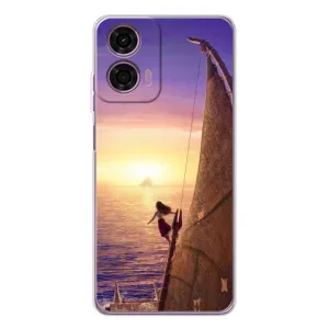 Чехол с мультфильмом Моана Motorola MOTO G04 (Закат Ваяна)