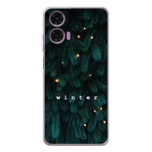 Чехол с принтом «Winter» для Motorola MOTO G04