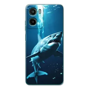 Чохол з картинкою 'Хижаки' для Motorola Moto G05 (Акула під водою)
