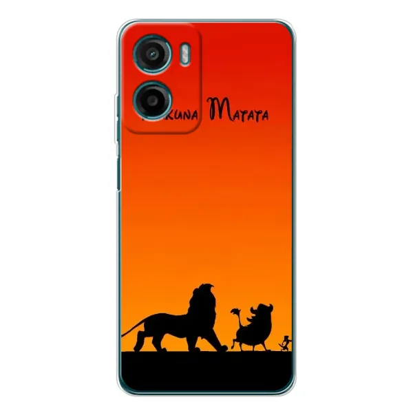 Чохол з принтом «Акуна Матата закат» для Motorola Moto G05 Чохол з принтом «Акуна Матата закат» для Motorola Moto G05
