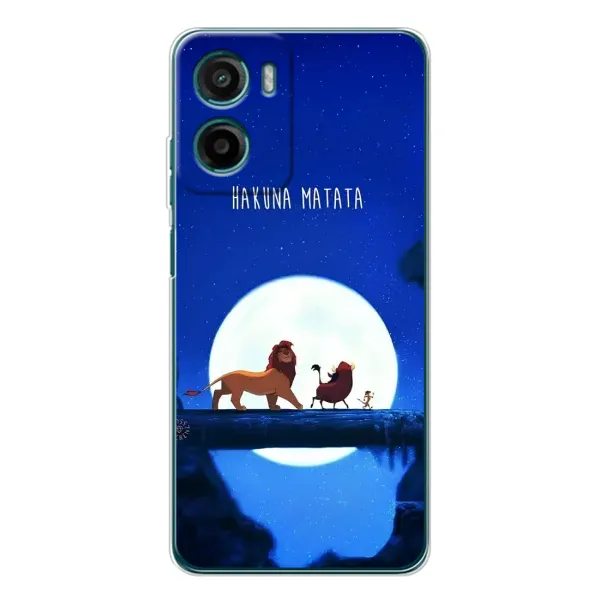 Чохол з принтом «Хакуна Матата» для Motorola Moto G05 Чохол з принтом «Хакуна Матата» для Motorola Moto G05
