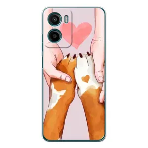 Чохли з собаками для Motorola Moto G05 (VPrint) (Любовь до собак)