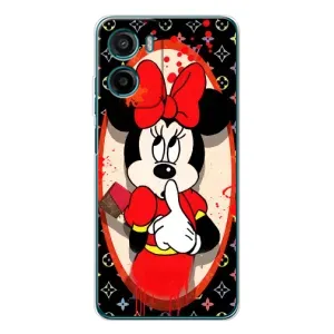 Чохол Disney Mouse Motorola Moto G05 (PREMIUMPrint) (Мінні Маус ЛВ)