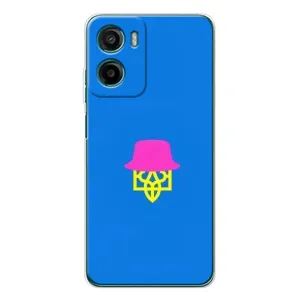 Чехлы для Motorola Moto G05  Укр. Символика (AlphaPrint) (Шапка на гербу)