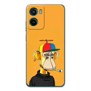 Чехлы с Обезьянами NFT для Motorola Moto G05 (AlphaPrint) (Скучающая Обезьяна NFT)