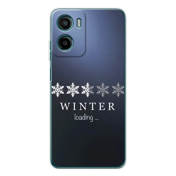 Чехол с принтом «Winter loading» для Motorola Moto G05 Чехол с принтом «Winter loading» для Motorola Moto G05