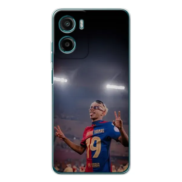 Чехол с принтом «Ямаль на стадионе» для Motorola Moto G05