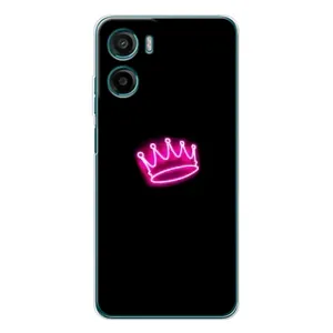 Чохол з Короною Мото G05 - (AlphaPrint) (Яскрава корона)