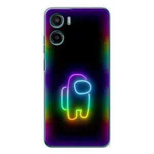 Чохли Амонг Ас для Motorola Moto G05 (AlphaPrint) (Яскравий скін)