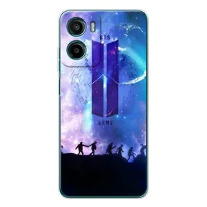 Чехол с принтом «Army BTS» для Motorola Moto G06 Power