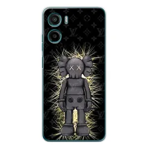 Чохол з принтом «Bearbrick LV» для Motorola Moto G06 Power