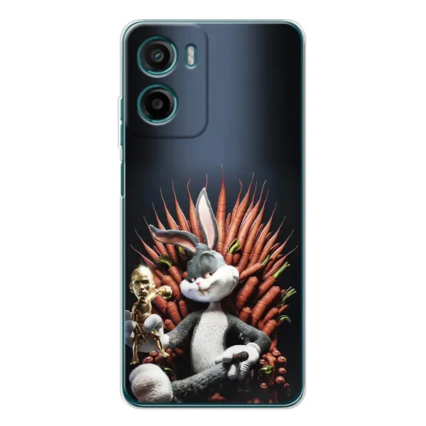 Чохол з принтом «Король Кролик» для Motorola Moto G06 Power