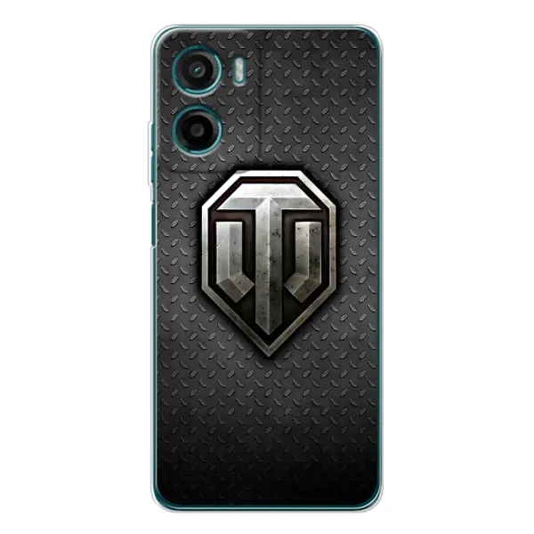 Чохол з принтом «Лого Tanks» для Motorola Moto G06 Power