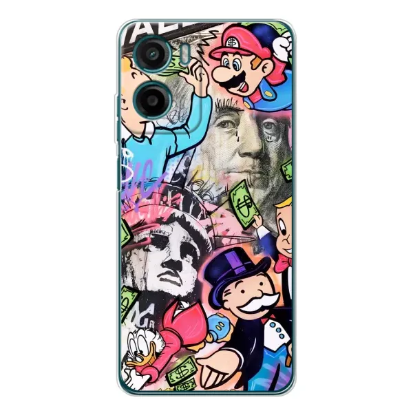 Чохол з принтом «Monopoly man» для Motorola Moto G06 Power
