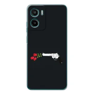 Чехлы (ART) Цветы на Motorola Moto G06 Power (VPrint) (Неожиданные цветы)