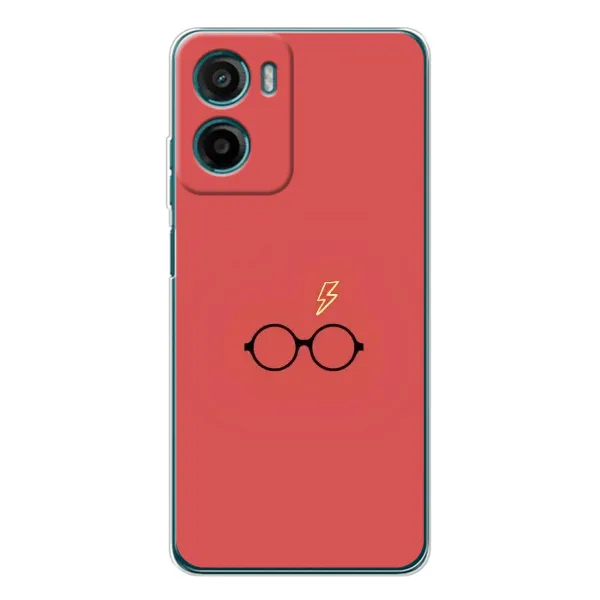 Чохол з принтом «шрам та окуляри» для Motorola Moto G06 Power