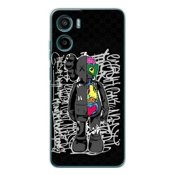 Чохол з принтом «Стиль Bearbrick» для Motorola Moto G06 Power