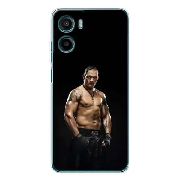 Чехол с принтом «Чемпион Александр Усик» для Motorola Moto G06 Power